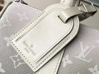 LOUIS VUITTON KEEPALL BANDOULIÈRE 25 IN GRAY MONOGRAM GRADIENT CANVAS