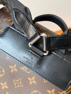 LOUIS VUITTON CHRISTOPHER MM BACKPACK 47 IN BROWN MONOGRAM CANVAS