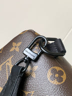 LOUIS VUITTON AVENUE SLINGBACK 31 IN BROWN MONOGRAM CANVAS