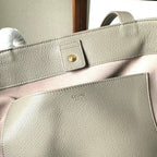 CELINE MEDIUM CABAS ANAÏS CUIR TRIOMPHE 54 IN NOMAD GRAINED CALFSKIN