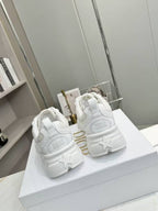 DIOR CD CHORONO SNEAKER IN WHITE MESH