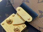 LOUIS VUITTON CAMERA BAG 17 IN BROWN MONOGRAM AND MONOGRAM REVERSE CANVAS