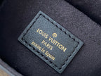 LOUIS VUITTON CAMERA BAG 17 IN BROWN MONOGRAM AND MONOGRAM REVERSE CANVAS