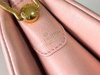 LOUIS VUITTON COUSSIN PM 26 IN JASMINE PINK MONOGRAM EMBOSSED LAMBSKIN