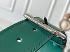 LOUIS VUITTON RUSH BUMBAG 30 IN GREEN MONOGRAM HERITAGE CANVAS
