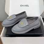 CHANEL MOASIN 2.5 CM IN ASH GRAY PREMIUM LAMBSKIN