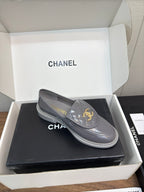 CHANEL MOASIN 2.5 CM IN MOUSE GRAY PREMIUM LAMBSKIN
