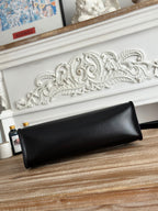 HERMES ZIP CABINE 31 BAG IN BLACK CALFSKIN