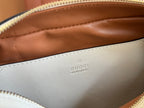 GUCCI MARMONT SMALL SHOULDER BAG 24 IN WHITE CALFSKIN GOLD HARDWARE