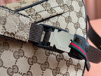 GUCCI BELT BAG 34 IN BEIGE MONOGRAM CANVAS