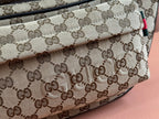 GUCCI BELT BAG 34 IN BEIGE MONOGRAM CANVAS