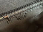 GUCCI MEDIUM  BACKPACK 40 IN DARK GREY AND BLACK CALFSKIN