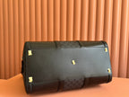 GUCCI JUMBO MEDIUM DUFFLE 44 IN EXTRA DARK GREEN  CALFSKIN
