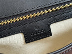 GUCCI 26S BLONDIE SHOULDER BAG 26 IN BLACK CALFSKIN