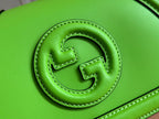GUCCI 26S BLONDIE BAG 21 IN GREEN CALFSKIN