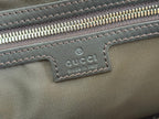 GUCCI LARGE CROSSBODY BAG 36 IN BEIGE AND DARK BROWN CANVAS MONOGRAM LOGO
