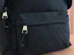 GUCCI MEDIUM BACKPACK 42 IN BLACK  CANVAS