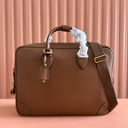 GUCCI MEDIUM BRIEFCASE 40 IN BROWN CALFSKIN
