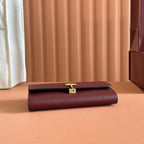 GUCCI SOFTBIT CONTINENTAL WALLET 19 IN ROSSO ANCORA RED CALFSKIN GOLD HARDWARE