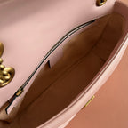 GUCCI MEDIUM MARMONT MATELASSÉ 26 IN LIGHT PINK CALFSKIN