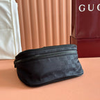 GUCCI BIKE BAG HIPACK 27 IN BLACK  FABRIC