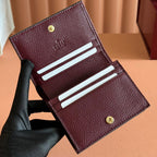 GUCCI MARMONT BAG 11 IN BEIGE EBONY  CANVAS DARK RED CALFSKIN