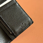 GUCCI LONG CARD 19 BLACK IN CALFSKIN CASE WITH  LOGO