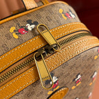 GUCCI DONALD MICKEY SMALL BACKPACK 29 CARAMEL IN CALFSKIN