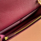 GUCCI 26S  MARMONT BAG 20 IN BLACK CALFSKIN