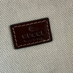 GUCCI 25S SUPREME BACKPACK 41 CM IN BROWN MIX BEIGE CALFSKIN