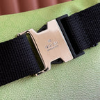 GUCCI 25S BELT BAG 39 CM IN NEON GREEN CALFSKIN