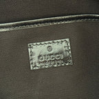 GUCCI 26S SHOULDER BAG 38 IN BLACK SHINY CALFSKIN