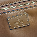 GUCCI 26S SIENA SHOULDER BAG 22 IN BROWN CALFSKIN