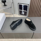 DIOR FROST SHOES IN BLACK CANNAGE SUEDE