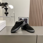 DIOR FROST SHOES IN BLACK CANNAGE SUEDE