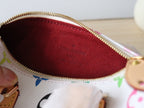 LOUIS VUITTON EAST WEST 15 BAG IN WHITE MIX COLORFUL CALFSKIN