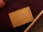 LOUIS VUITTON LV 25S SMALL CARRYALL BAG IN BROWN MONOGRAM CALFSKIN