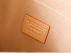 LOUIS VUITTON TOILETRY POUCH 25 IN WHITE MIX COLORFUL CALFSKIN