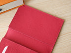 LOUIS VUITTON DOLL PASSPORT WALLET IN WHITE MIX COLORFUL CALFSKIN