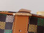 LOUIS VUITTON DOPP KIT LOCKER BAG 23 IN COLORFUL DAMIER CALFSKIN