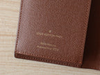 LOUIS VUITTON POCKET ORGANIZER WALLET 19 IN COLORFUL DAMIER EBENE CANVAS