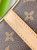 LOUIS VUITTON SPEEDY BANDOLIÈRE 25 IN BROWN MONOGRAM CANVAS GOLD HARDWARE
