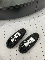 HERMES TRAIL SNEAKER IN BLACK SUEDE