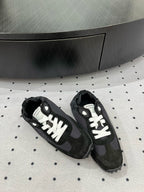 HERMES TRAIL SNEAKER IN BLACK SUEDE