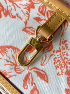 LOUIS VUITTON NEVERFULL MM 31 IN CORAL MONOGRAM TILES CANVAS