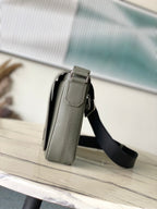LOUIS VUITTON DISTRICT PM 26 IN KHAKI GREEN CALFSKIN