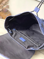 LOUIS VUITTON CHRISTOPHER MM 44 IN SAPPHIRE BLUE TAURILLON