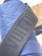 LOUIS VUITTON S-CAPE MESSENGER 28 IN SAPPHIRE BLUE TAURILLON