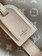 LOUIS VUITTON KEEPALL BANDOULIÈRE 45 IN GRAY MONOGRAM GRADIENT CANVAS