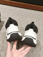 CHANEL CLASSIC SNEAKER IN BLACK MIX WHITE LAMBSKIN
